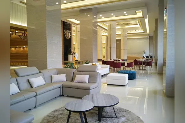 淨自在寶塔的家屬休息區