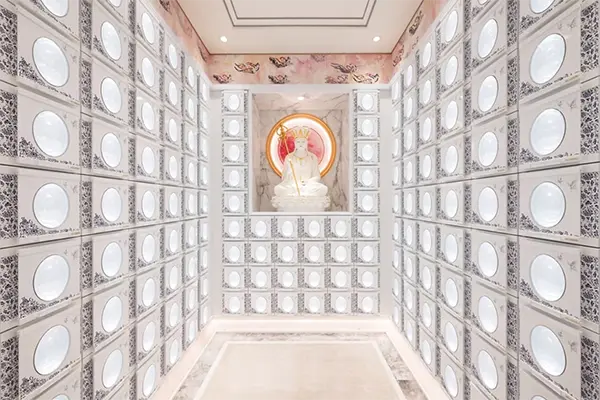 雙峰寶塔的塔位區